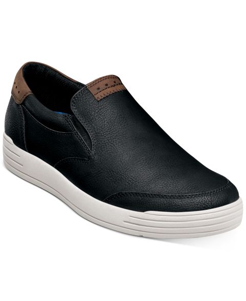 Мужские кроссовки Nunn Bush Kore City Walk Slip-On, цвет: Чёрный