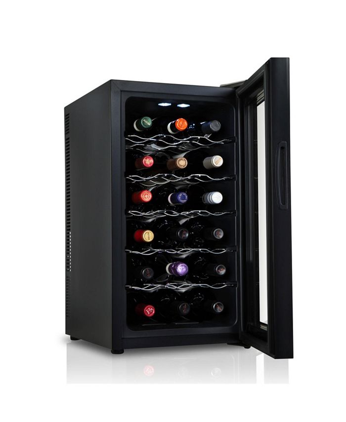 Ivation 18 Bottle Wine Cooler with Door Lock Macy's