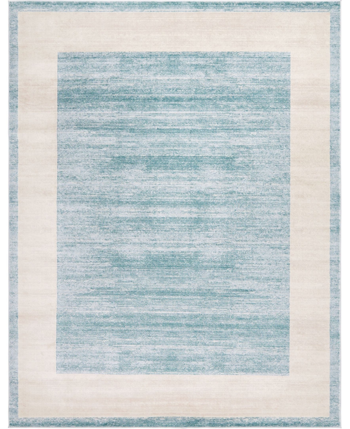 Jill Zarin Yorkville Uptown Jzu007 Turquoise 8' x 10' Area Rug - Turquoise