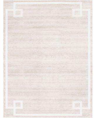 Lenox Hill Uptown Jzu005 Beige 8' x 10' Area Rug