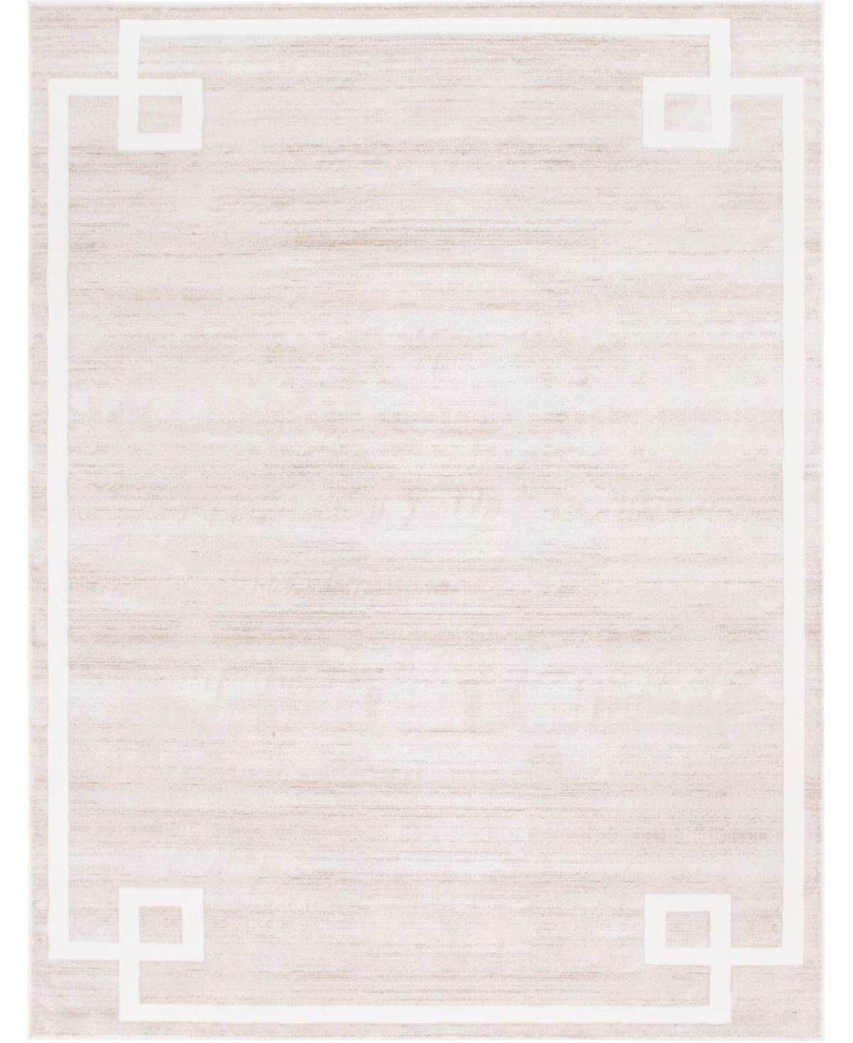 Jill Zarin Lenox Hill Uptown Jzu005 Beige 8' x 10' Area Rug - Beige