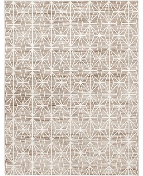 Jill Zarin Fifth Avenue Uptown Jzu002 Brown 8 X 10 Area Rug Reviews Rugs Macy S