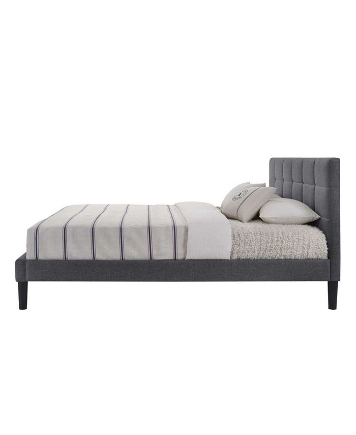 LuXeo Lexington KingSize Square Platform Contemporary Bed Macy's