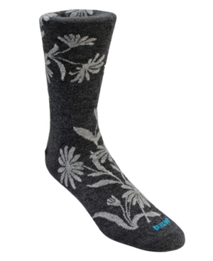 Duchamp London Men's Large Floral Dress Sock