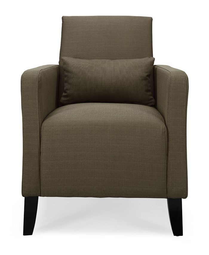 Dwell Home Inc. Flare Accent Chair with Pillow Macy's
