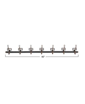 Numbered 2025 wall hooks