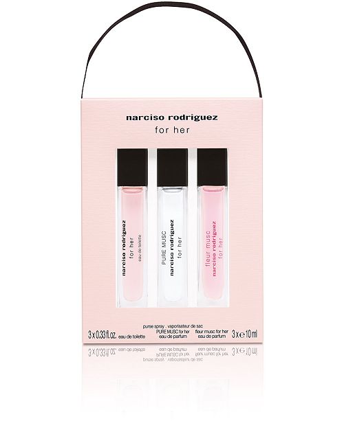 Narciso Rodriguez 3 Pc For Her Travel Spray Gift Set Created For Macy S Reviews All Perfume Beauty Macy S