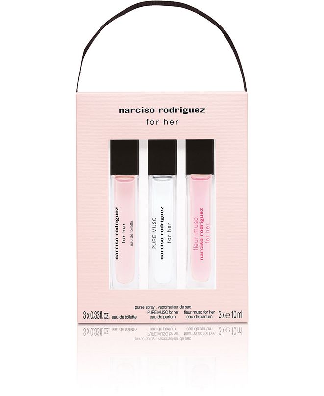 Narciso Rodriguez 3-Pc. For Her Travel Spray Gift Set, Created for Macy ...