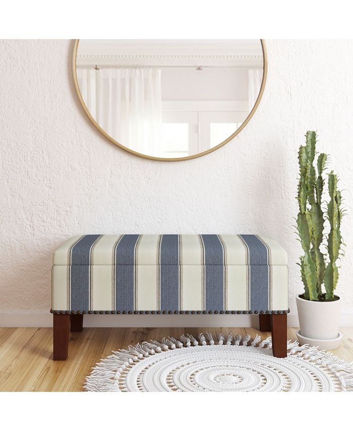 Dorel Living Patton Storage Bench Ottoman & Reviews Furniture Macy's