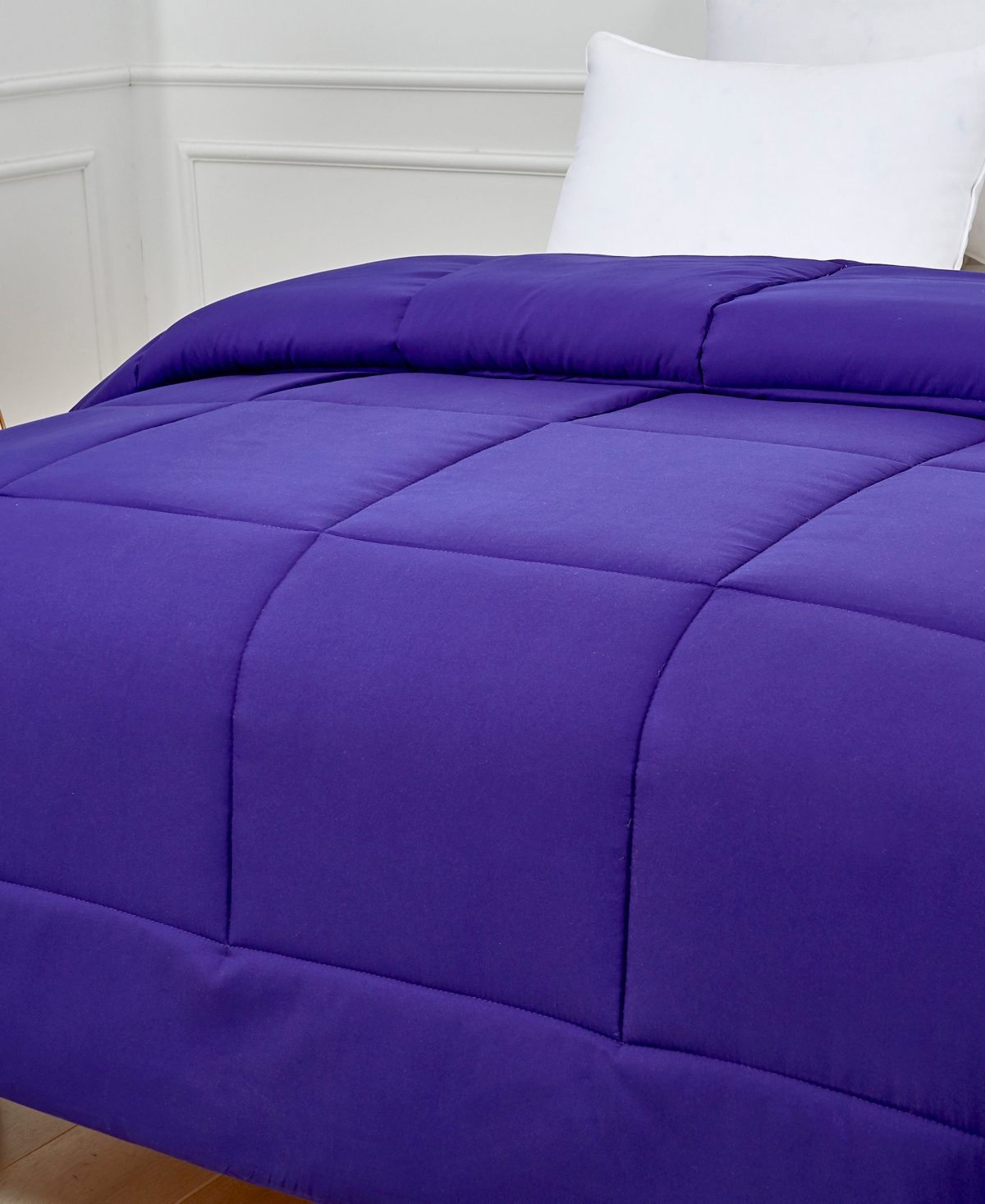 Royal Luxe Reversible Down Alternative Comforter, King, Exclusively At Macy's