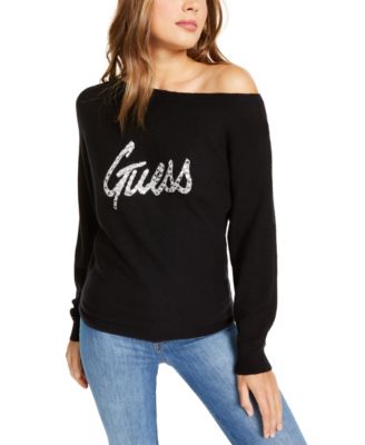 guess off shoulder sweater