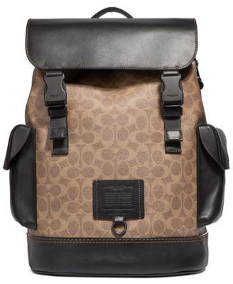 coach bags mens backpack