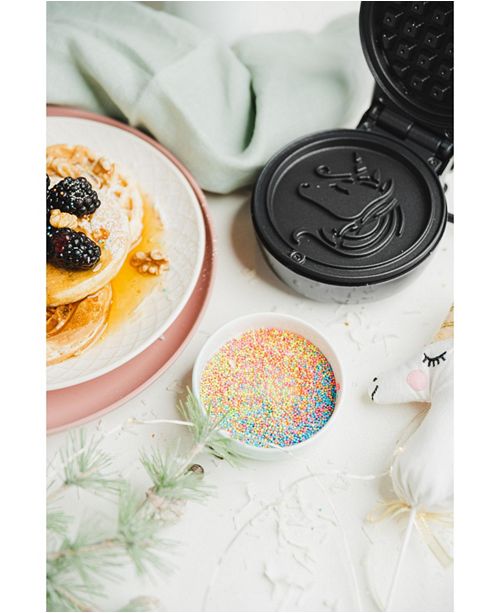 Bella Mini Waffle Maker Unicorn Reviews Kitchen Macy S