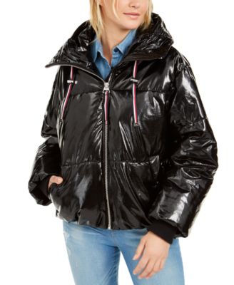 puffer jacket tommy hilfiger women's