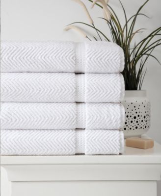 100% Turkish Cotton Maui Collection Luxury Hand Towels (Set of 4)