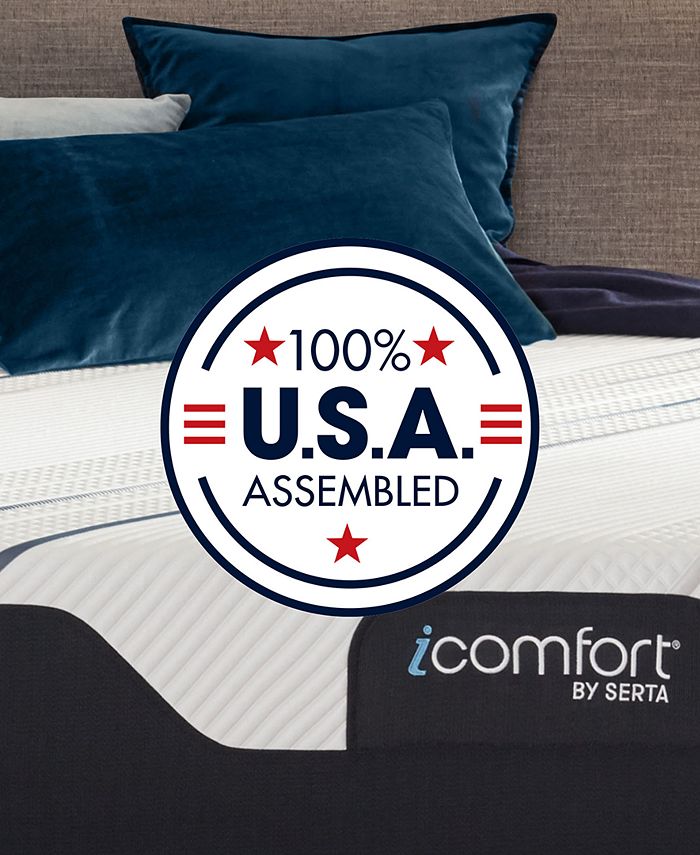 Serta by CF 4000 13.5'' Firm Mattress Set Queen Split Macy's