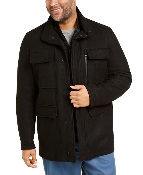 Michael Kors Men S Big Tall Mayfield Field Coat Created For