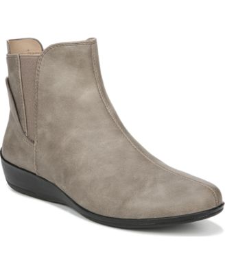 lifestride wedge booties