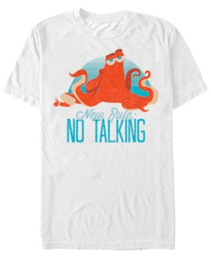 Disney Men's Finding Dory Hank No Talking Short Sleeve T-Shirt