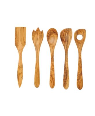 Olive Wood Utensil Set of 5