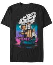 Men's Mitchell & Ness White Hampton Pirates Paintbrush Sublimated T-Shirt