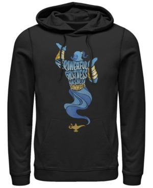 Disney Men's Aladdin all Powerful Genie Pullover Hoodie