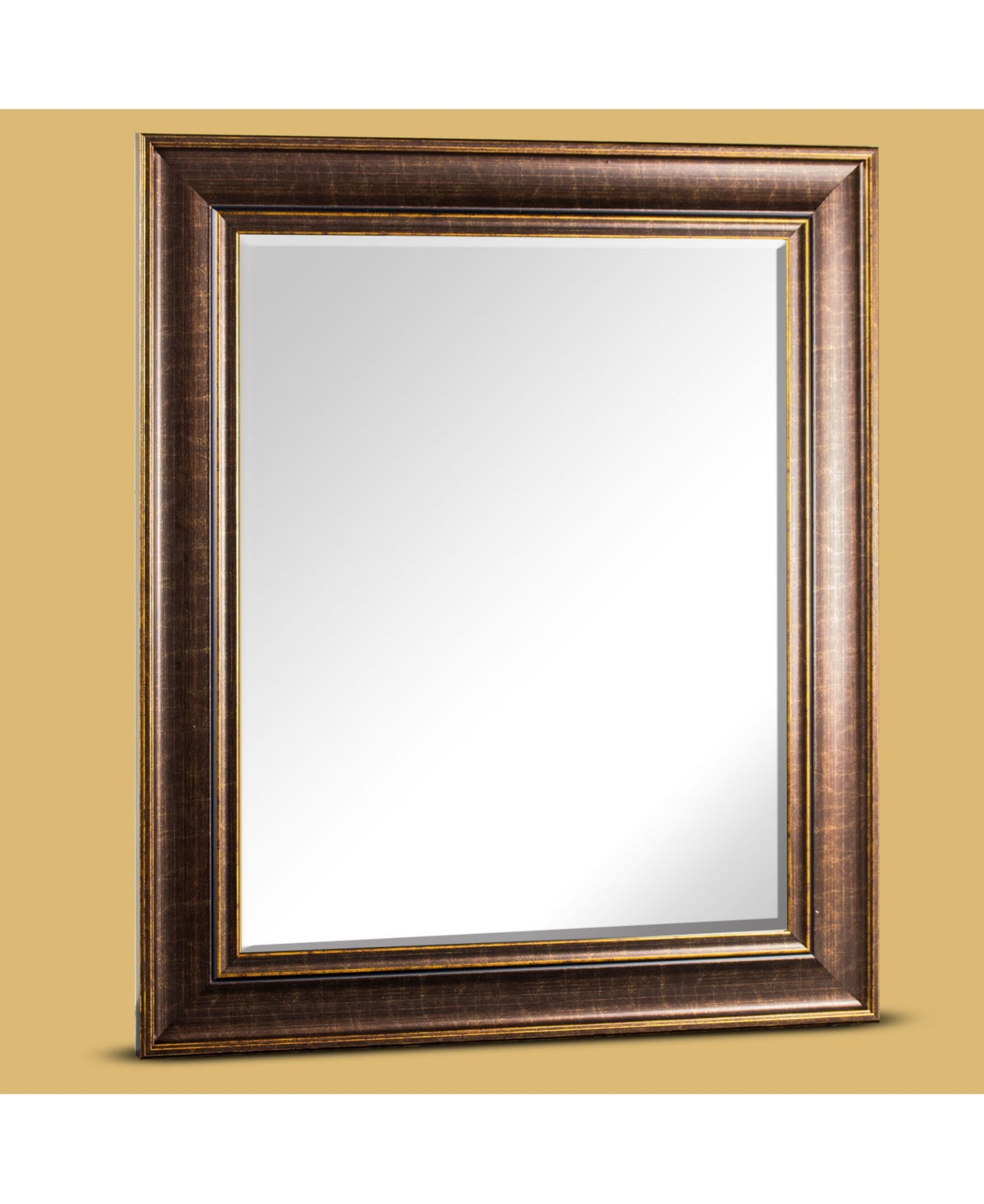 American Art Decor Bentley Beveled Wall Vanity Mirror