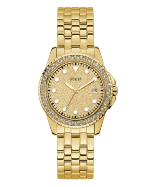 image of Women-s Gold-Tone Stainless Steel Glitz Watch, 36mm