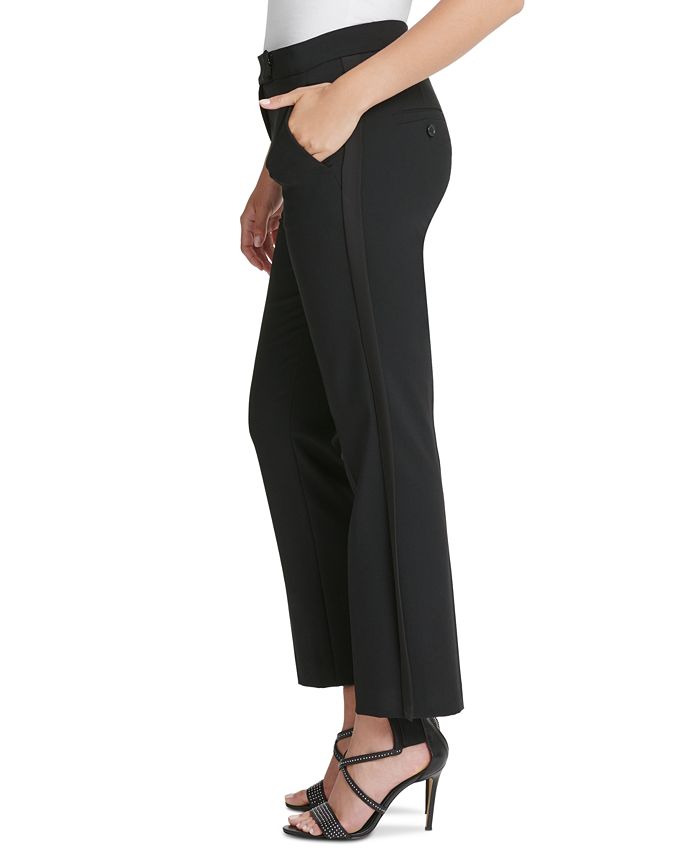 DKNY Straight-Fit Dress Pants - Macy's