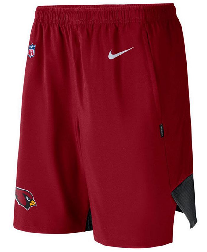 Nike Men's Arizona Cardinals Player Practice Flex Shorts - Macy's