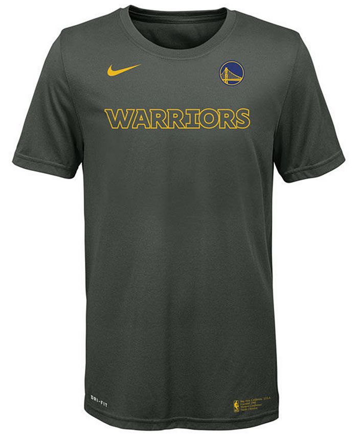 Nike Big Boys Golden State Warriors Facility T-Shirt & Reviews - Sports ...