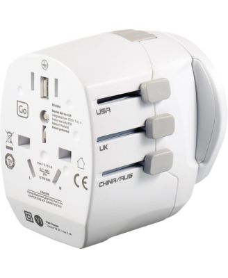 Worldwide Adapter + USB