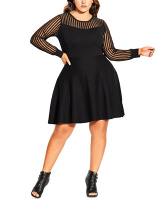 macys plus size sweater dresses