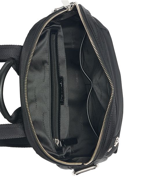 Calvin Klein Sussex Nylon Backpack & Reviews Handbags & Accessories