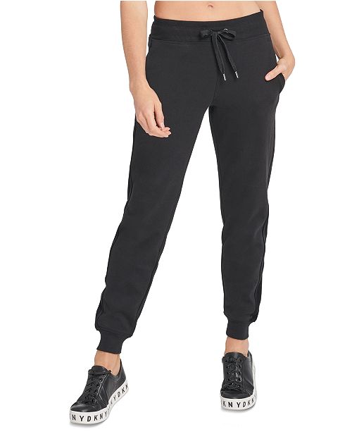 dkny white joggers