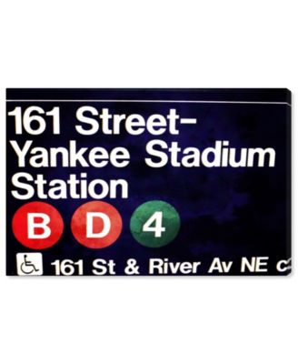 Yankee Stadium  Canvas Art - 16" x 24" x 1.5"