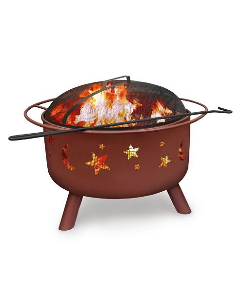 Landmann Big Sky Stars Moons Fire Pit Reviews Furniture Macy S