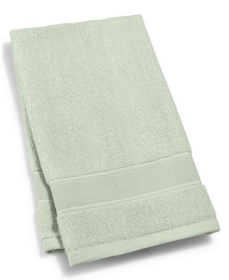 Lauren Ralph Lauren Sanders Solid Antimicrobial Cotton Hand Towel, 16" x 30" - Spa Green, Hand Towel