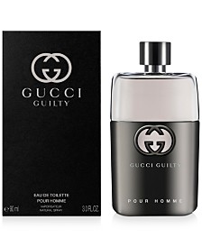 Faciliteter Forbandet bro Gucci Guilty Men's Pour Homme Eau de Toilette Spray, 3 oz & Reviews - Shop  All Brands - Beauty - Macy's