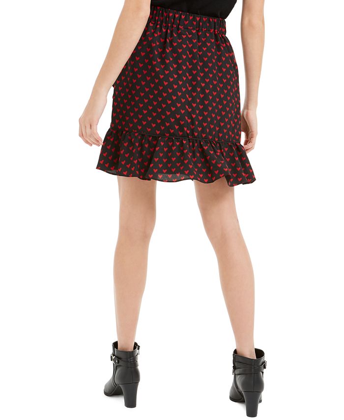 Maison Jules Printed Cross-Ruffled Skirt, Created for Macy's & Reviews ...