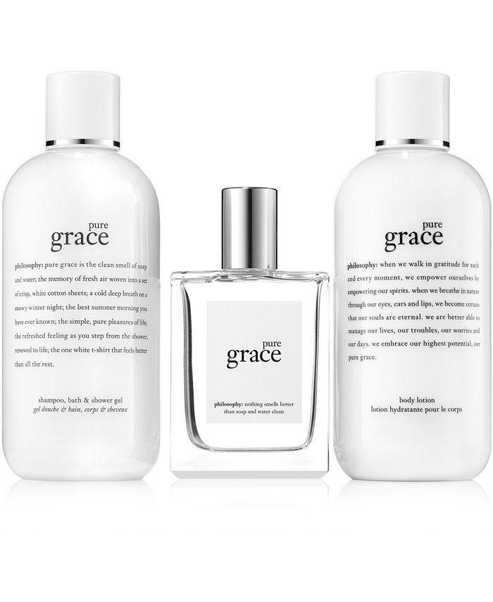 philosophy 3-Pc. Pure Grace Eau de Toilette Gift Set & Reviews - Beauty
