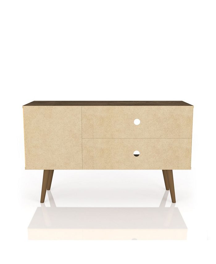 Manhattan Comfort Liberty 42.52" Mid Century Modern TV Stand with 2