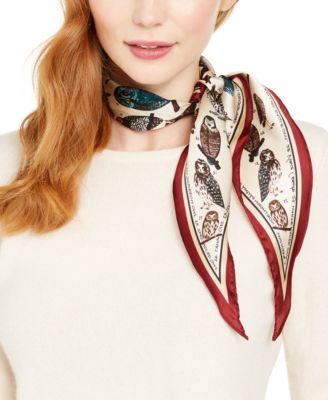 macy's silk scarves