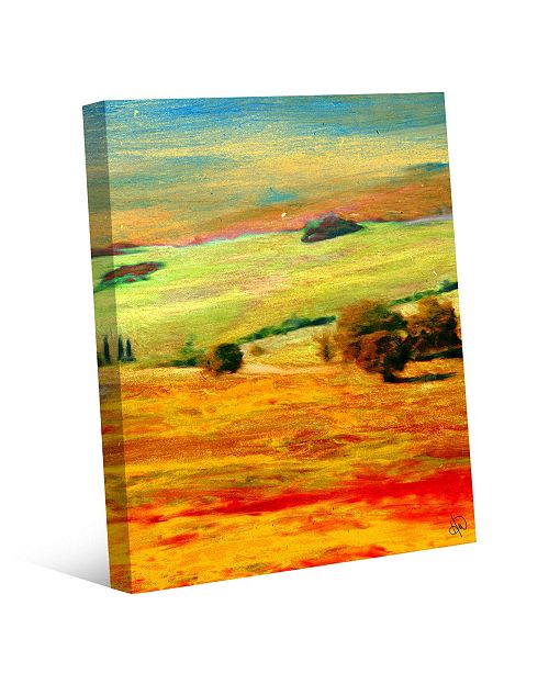 Creative Gallery Tuscany Meadow Abstract Landscape 20 X 16