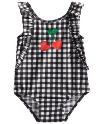 baby gingham swimsuit