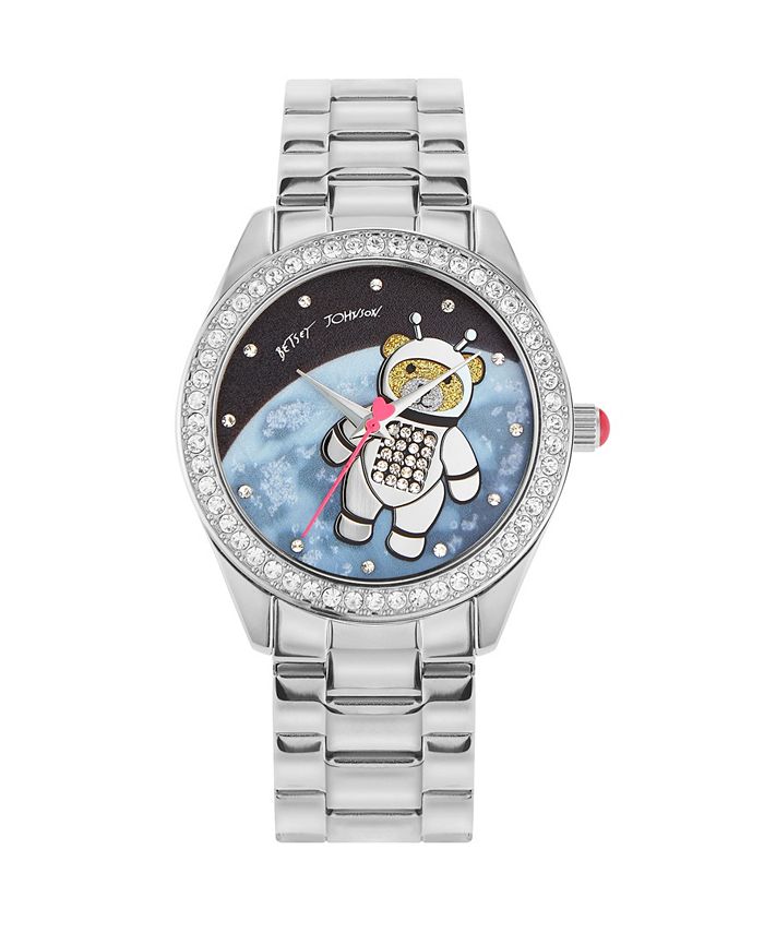 Betsey johnson shop silver watches