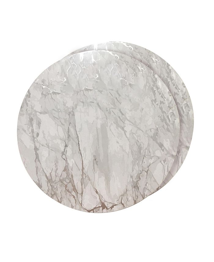 Dainty Home Foiled Marble Granite Thick Cork Heat Resistant 15