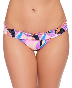 image of Salt + Cove Juniors- Kaleidescope Smocked Bikini Bottoms, Created for Macy-s Women-s Swimsuit