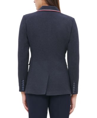 Tommy Hilfiger Ribbon-Trim Blazer