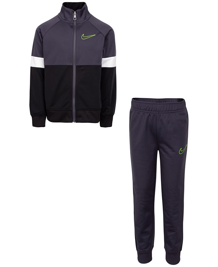 Nike Toddler Boys 2-Piece Colorblocked Jacket and Pants Track Suit Set ...